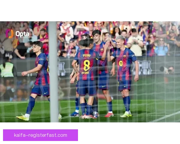 巴萨本赛季西甲创纪录上半场四名对手被红牌罚下领先五大联赛